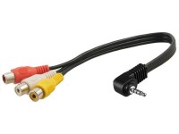 Alpine C1902-NAV Audio/video adapter 3,5 mm-es jack-RCA
