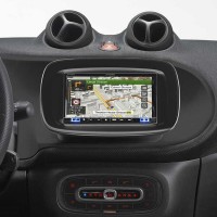 Alpine KIT-W997SMTB 7 hüvelykes beépítőkészlet Smart Fortwo-hoz