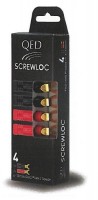 Qed QE1890 4mm-es hangsugárzó csatlakozó (4 db-os csomagolás)