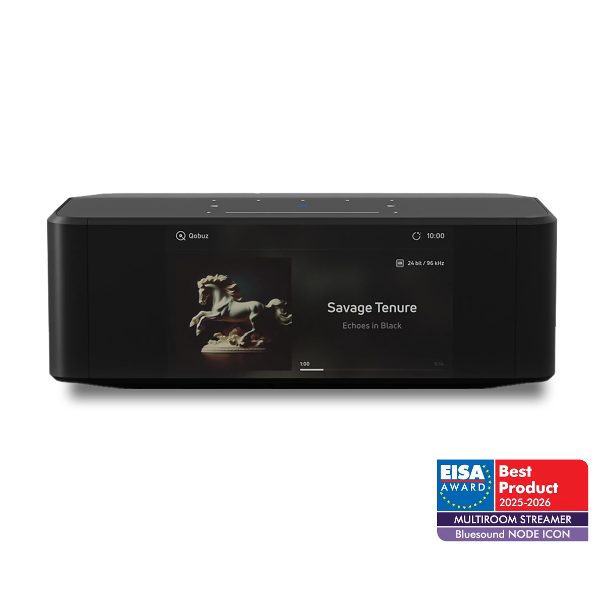 Bluesound NODE ICON hálózati zenei lejátszó, fekete