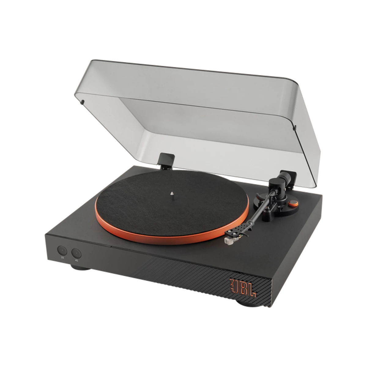 JBL Spinner BT lemezjátszó, narancs fekete