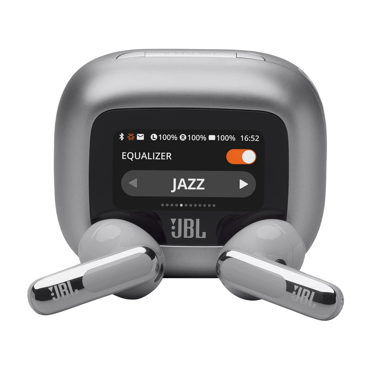 JBL Live Flex 3 fülhallgató, ezüst