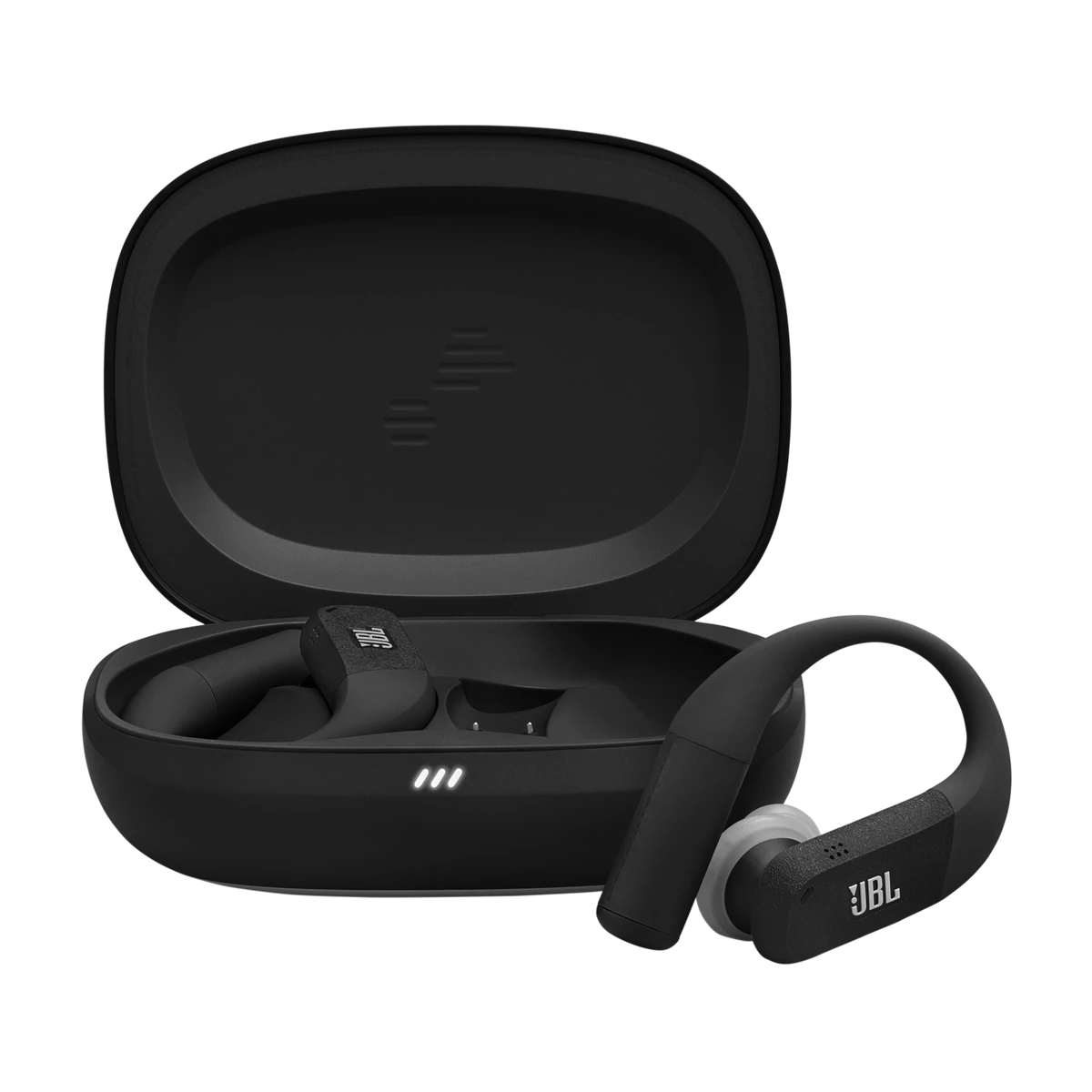 JBL Endurance PEAK 4 True Wireless sport fülhallgató, fekete/szürke