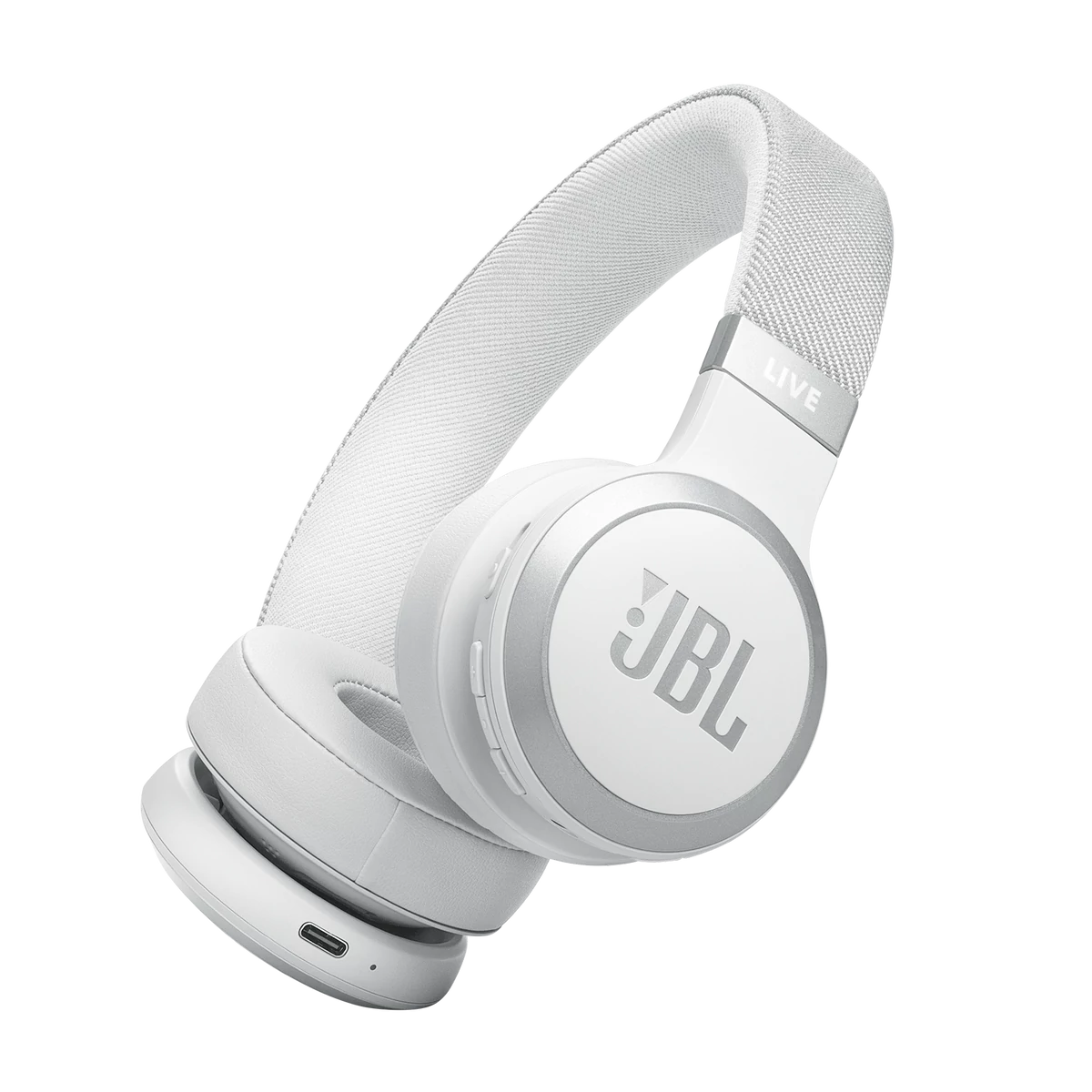 JBL Live 670NC Bluetooth fejhallgató, fehér