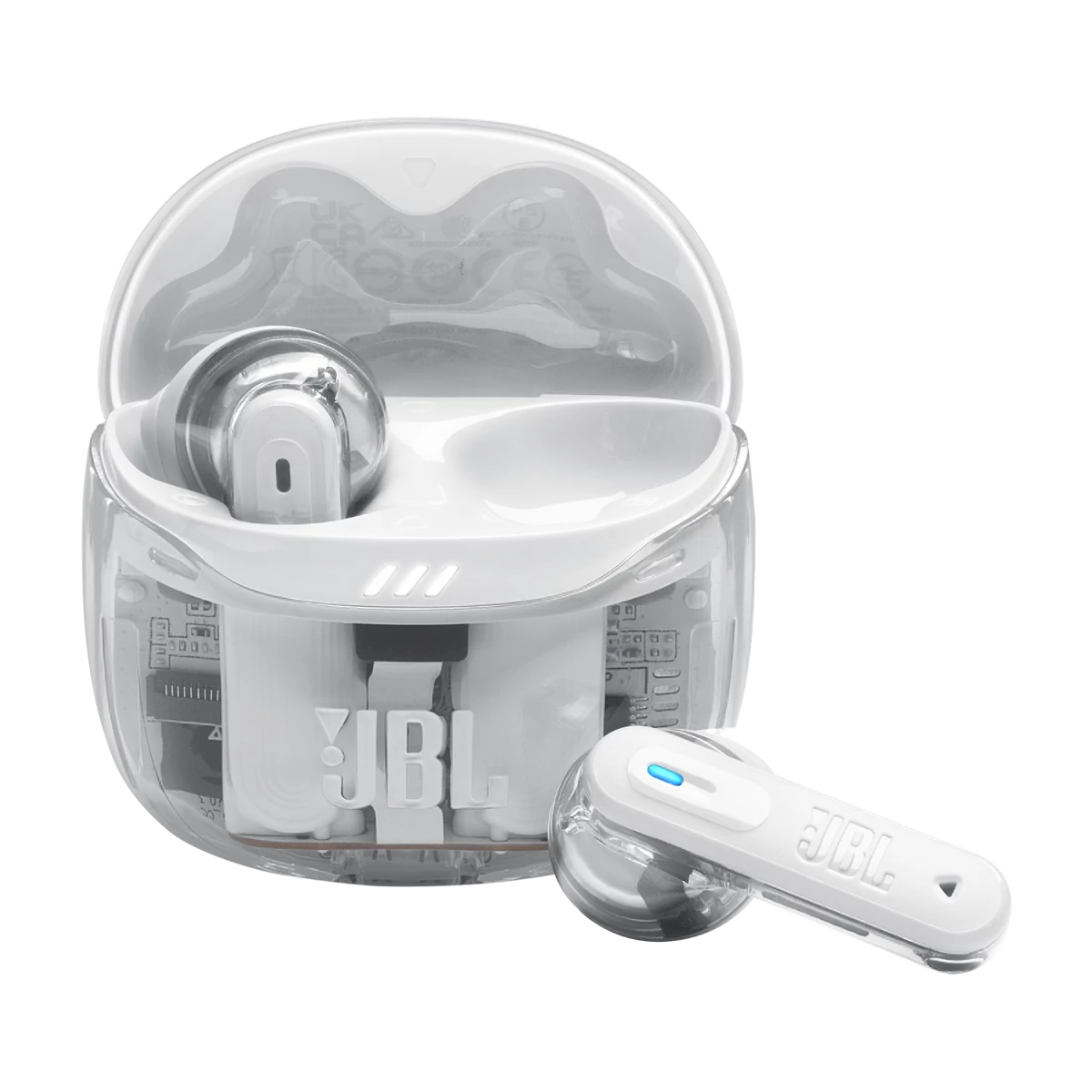 JBL Tune Flex 2 Ghost EditionTrue Wireless fülhallgató, fehér