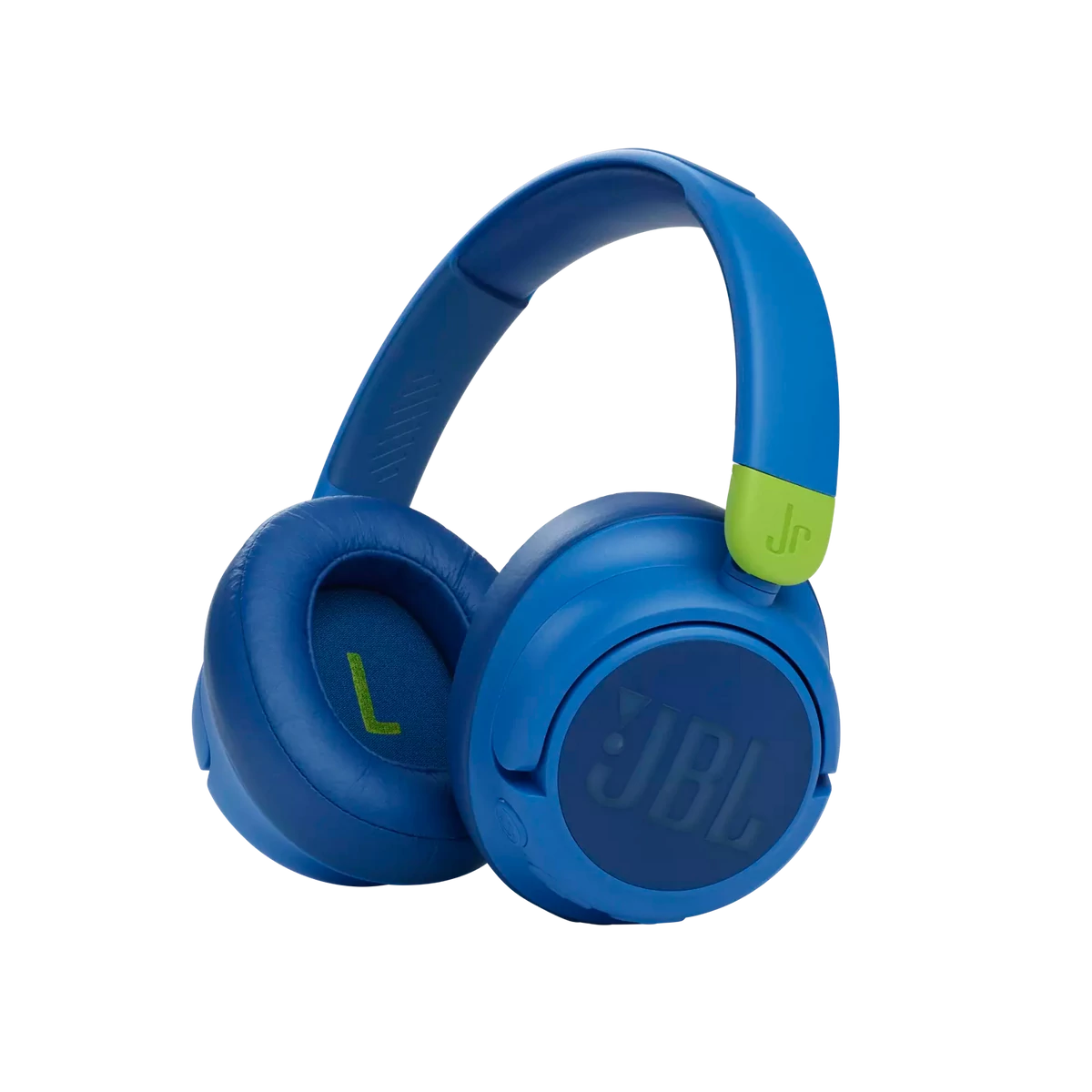 JBL JR460NC bluetooth-os, zajszűrős fejhallgató, kék