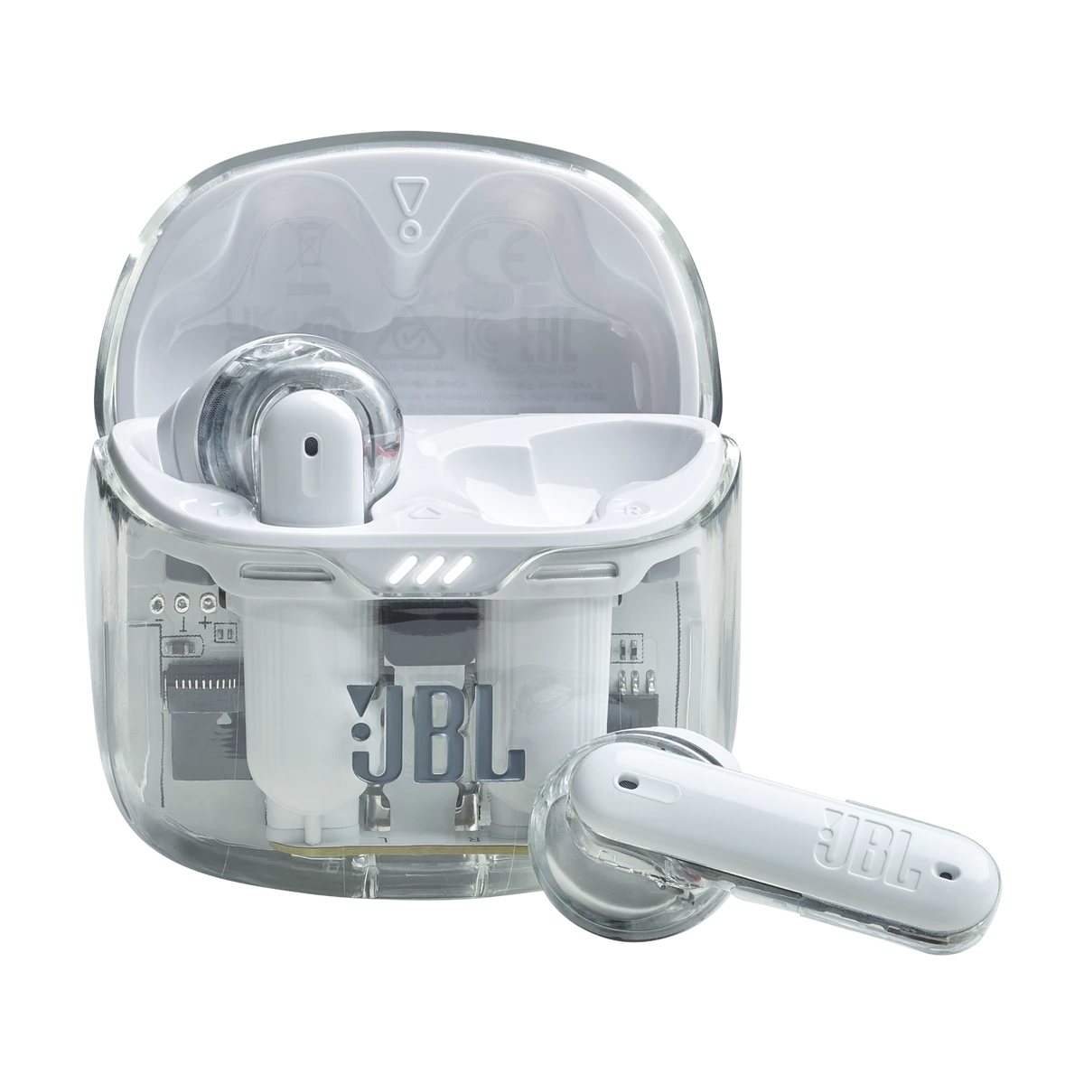 JBL Tune Flex Ghost Edition True Wireless fülhallgató, fehér