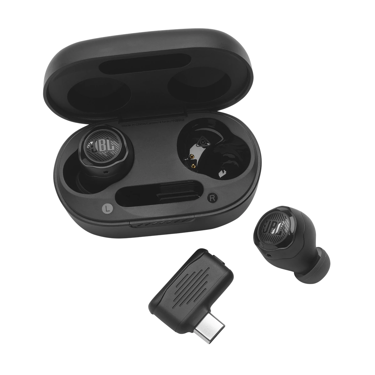JBL Quantum TWS AIR Gamer fülhallgató, fekete