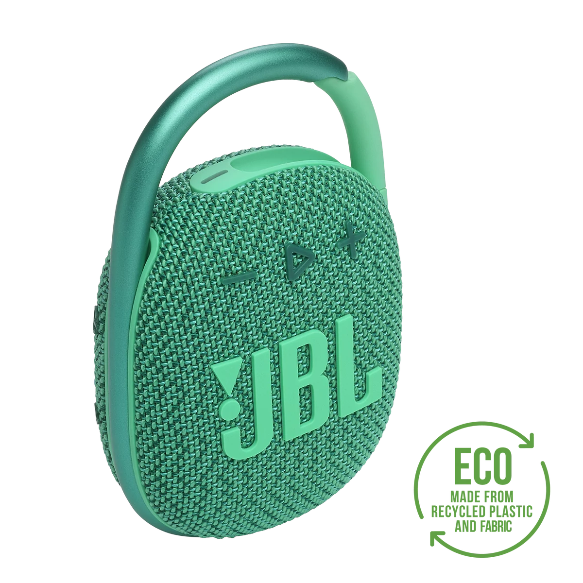 JBL Clip 4 ECO hordozható Bluetooth hangszóró, zöld