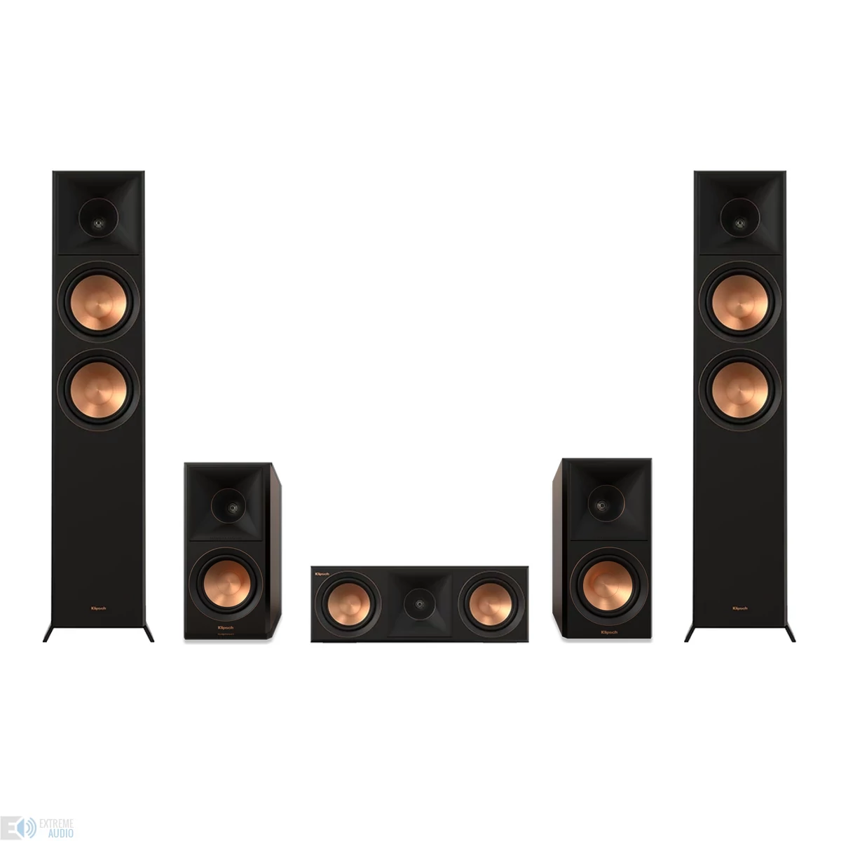 Klipsch RP-6000F II 5.0 hangsugárzó szett, dió