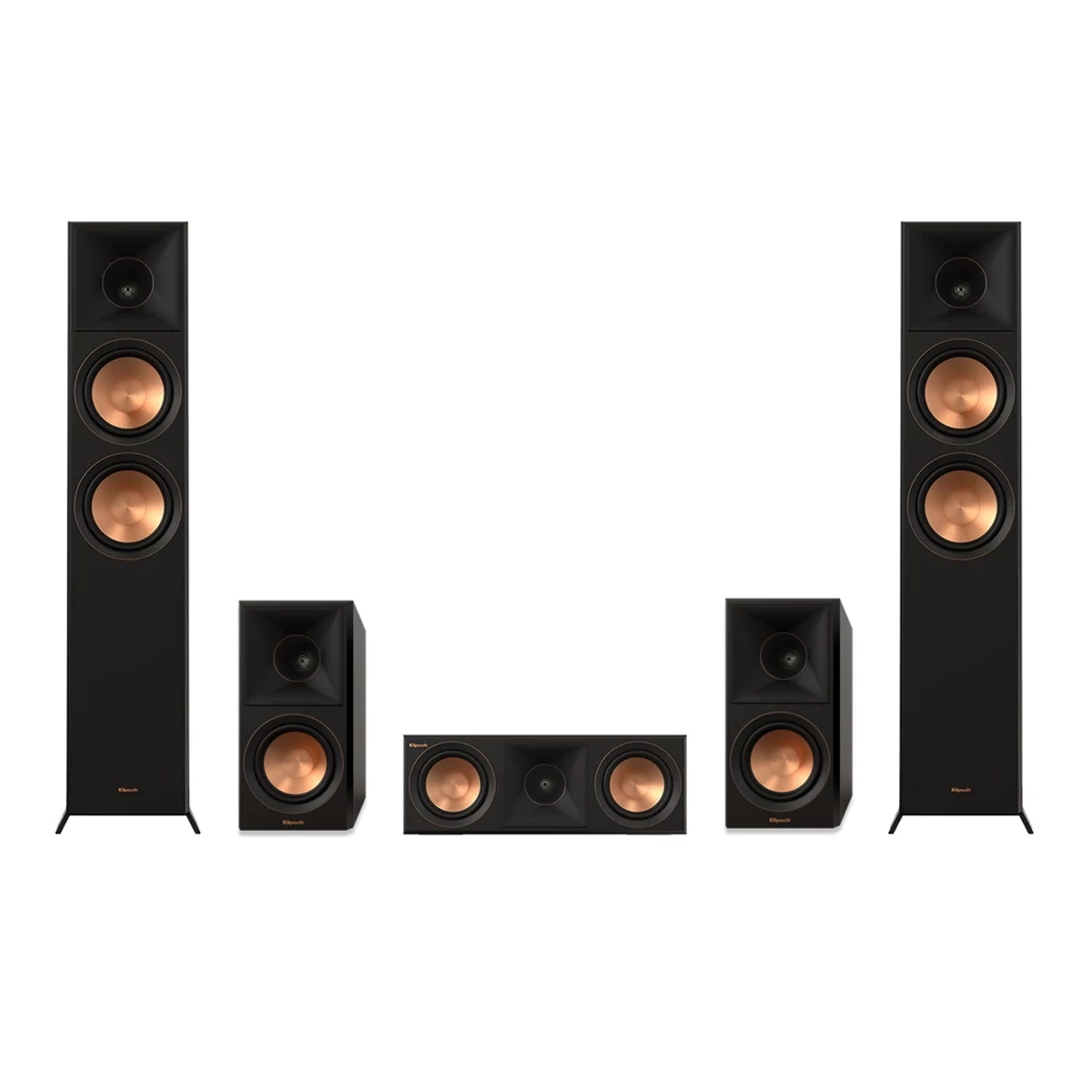 Klipsch RP-6000F II 5.0 hangsugárzó szett, fekete