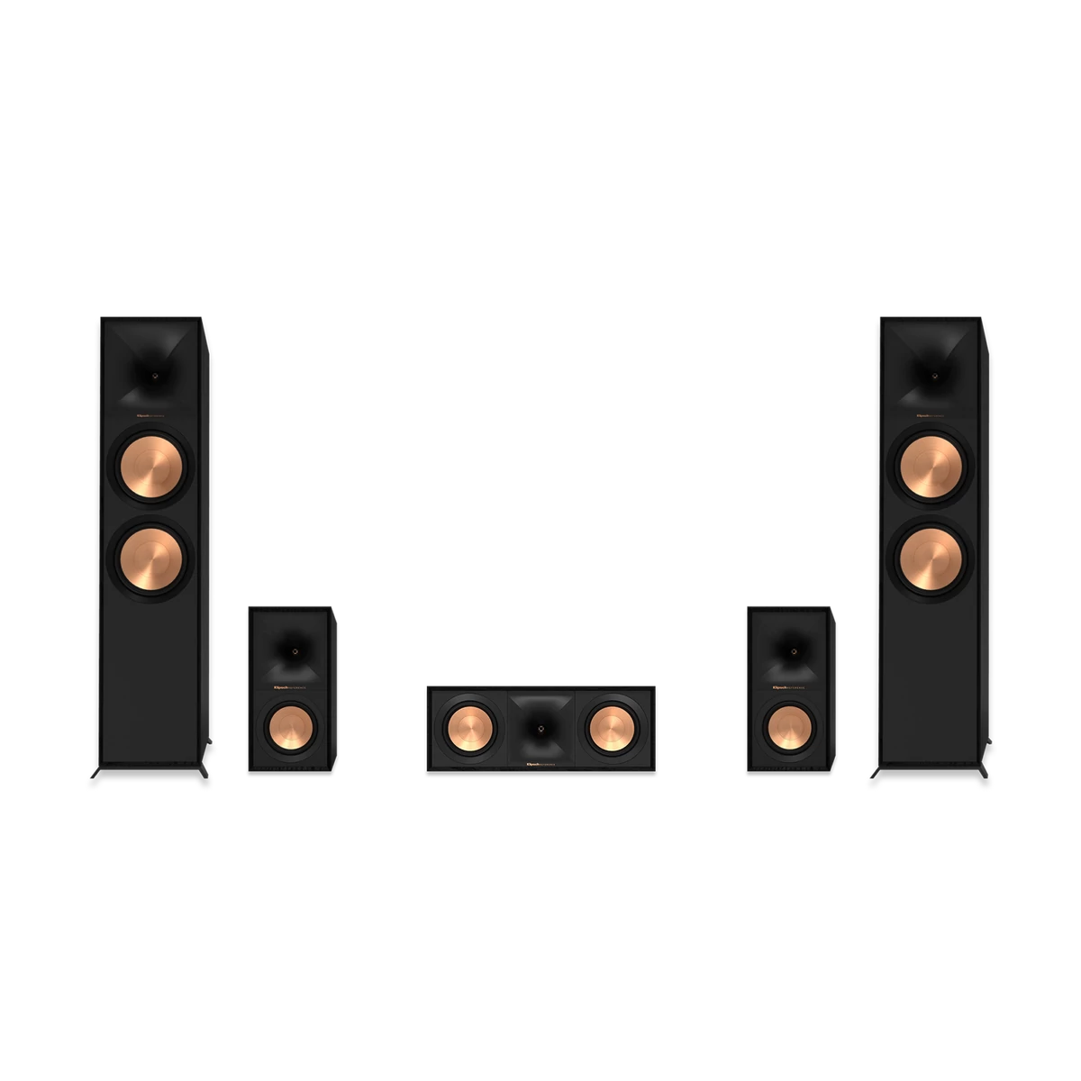Klipsch R-800F 5.0 hangsugárzó szett, fekete