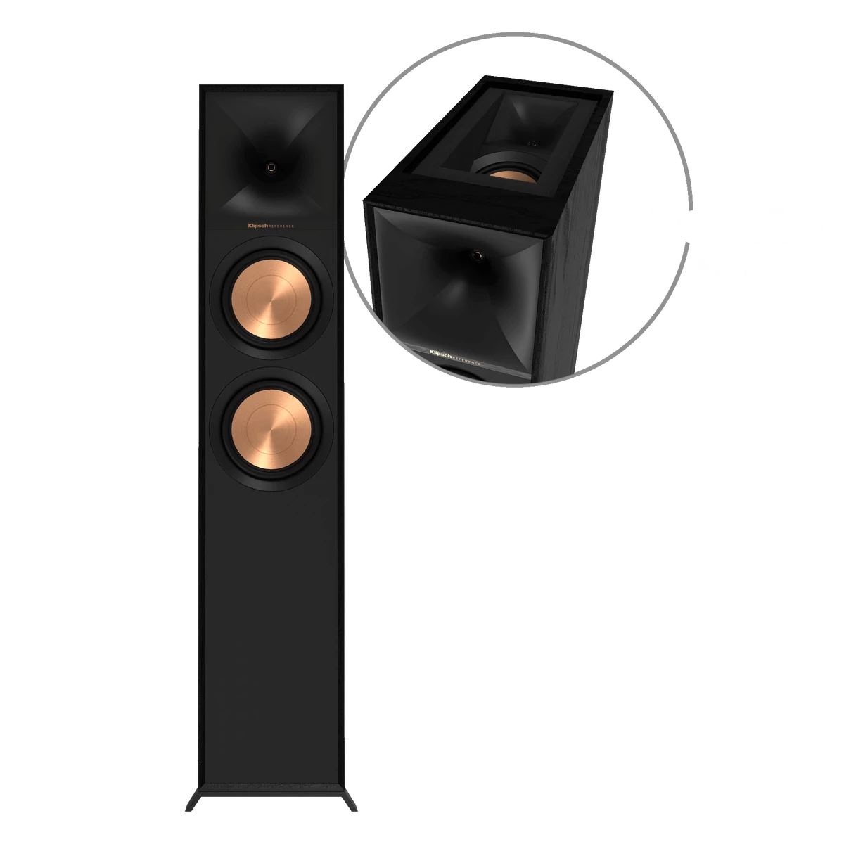 Klipsch R-605FA Dolby Atmos frontsugárzó, fekete
