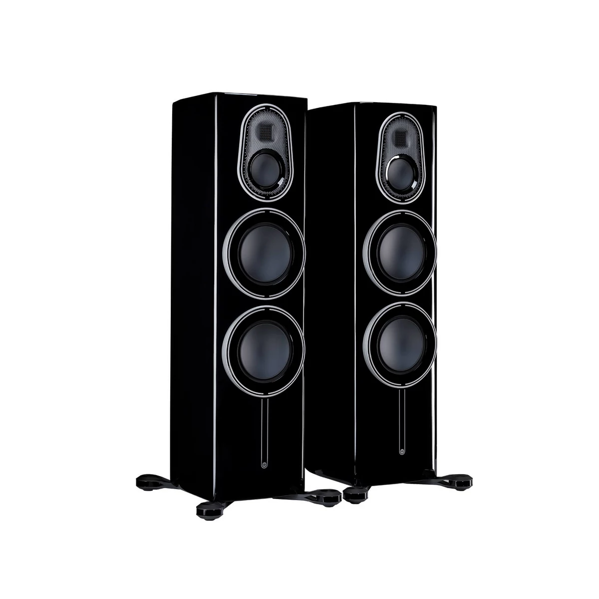 Monitor Audio Platinum 300 3G frontsugárzó pár, zongoralakk fekete