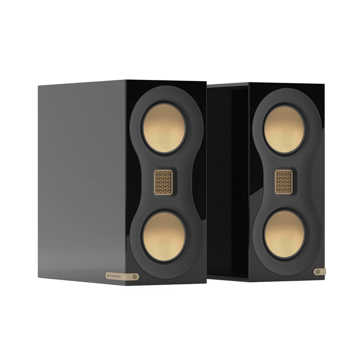 Monitor Audio Studio 89 polcsugárzó, magasfényű fekete