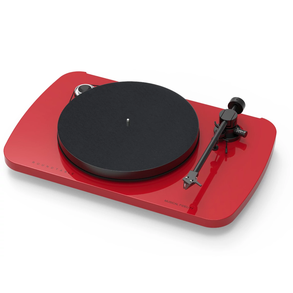 Musical Fidelity Roundtable S lemezjátszó + Ortofon 2M RED, piros