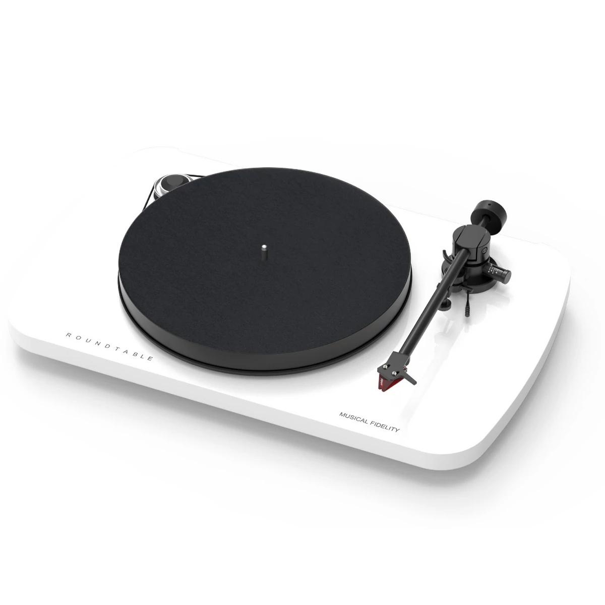 Musical Fidelity Roundtable S lemezjátszó + Ortofon 2M RED, fehér