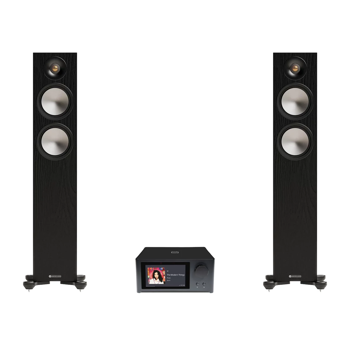 NAD C 700 Streaming erősítő + Monitor Audio Bronze 300 (7G) streaming szett