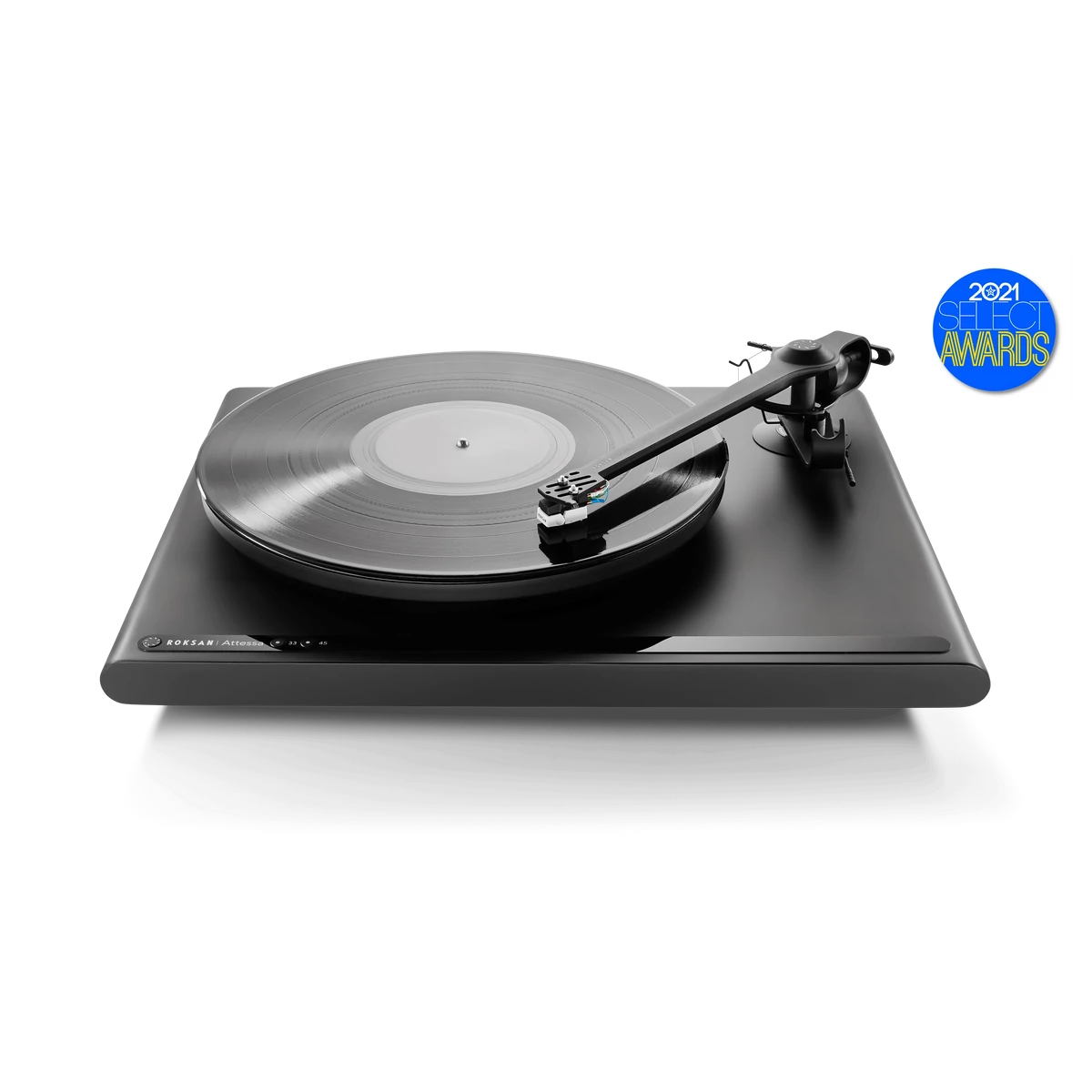 Roksan Attessa  lemezjátszó, fekete