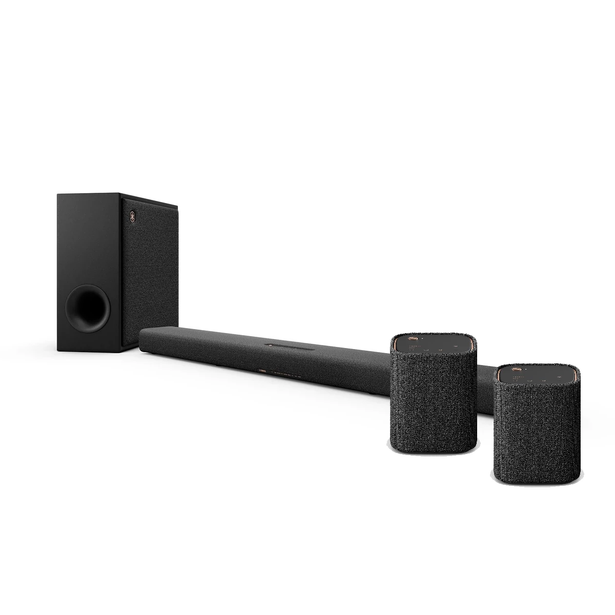 Yamaha True X BAR 50A + TRUE X 1A Soundbar szett, sötét szürke